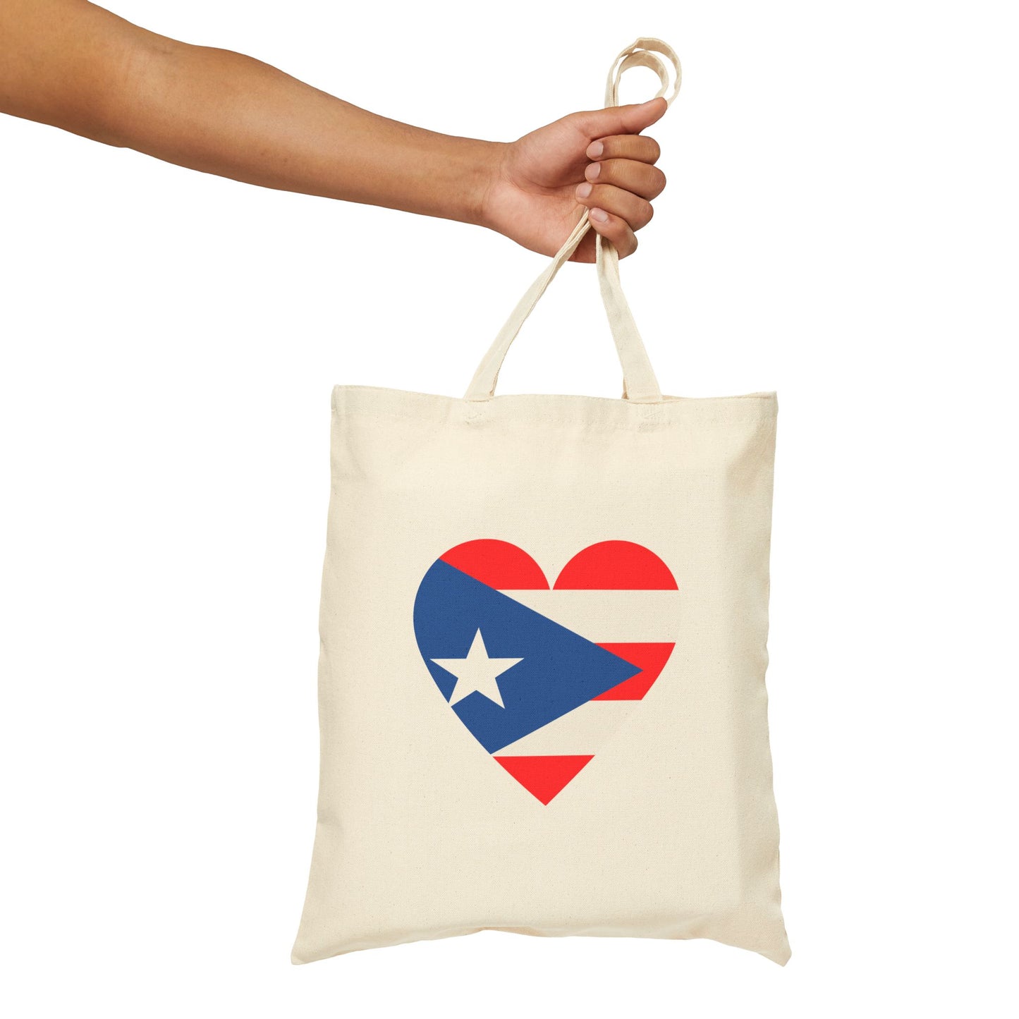 Puerto Rico La Isla del encanto Cotton Canvas Tote Bag