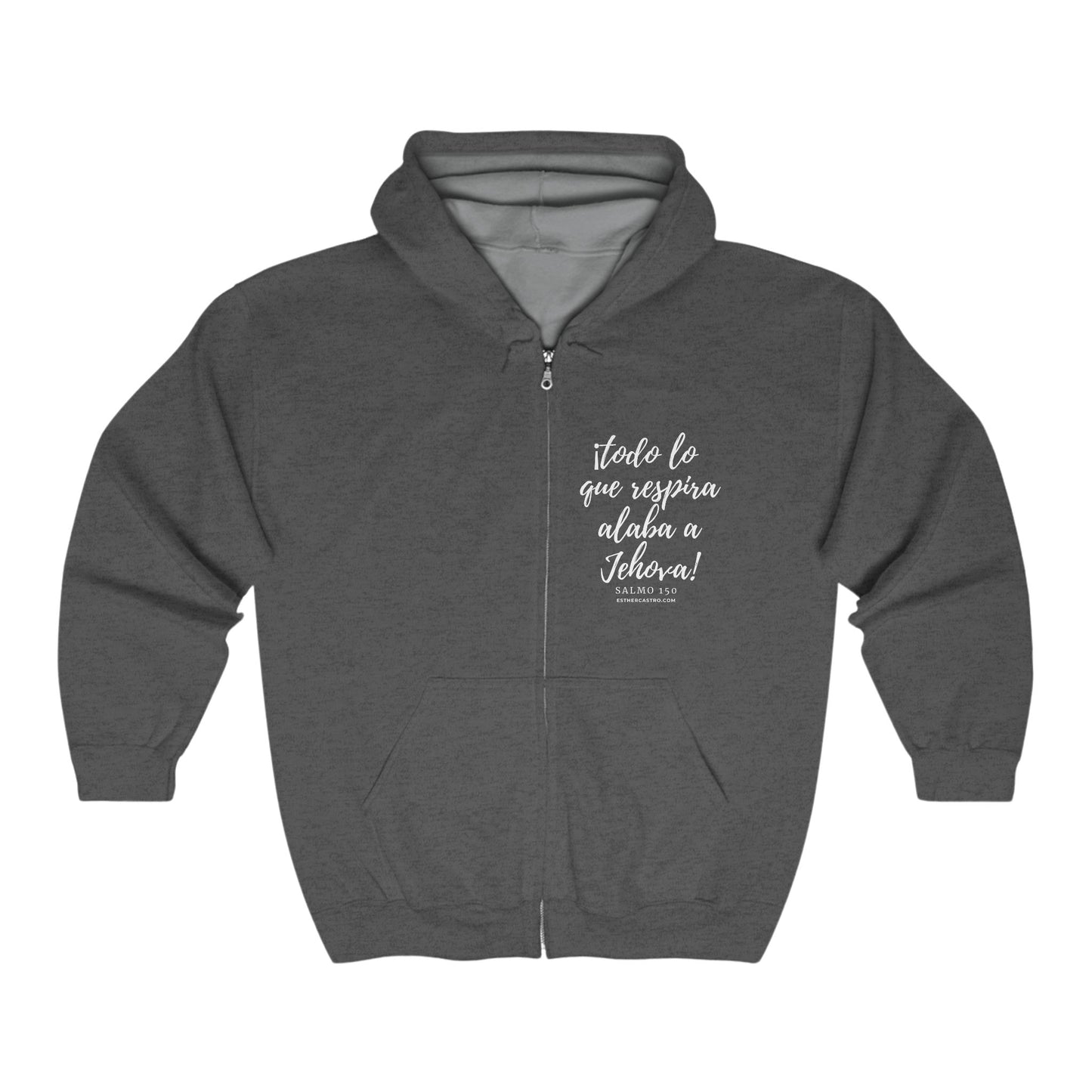 Salmo 150 Unisex Heavy Blend™ Full Zip Hooded Sweatshirt