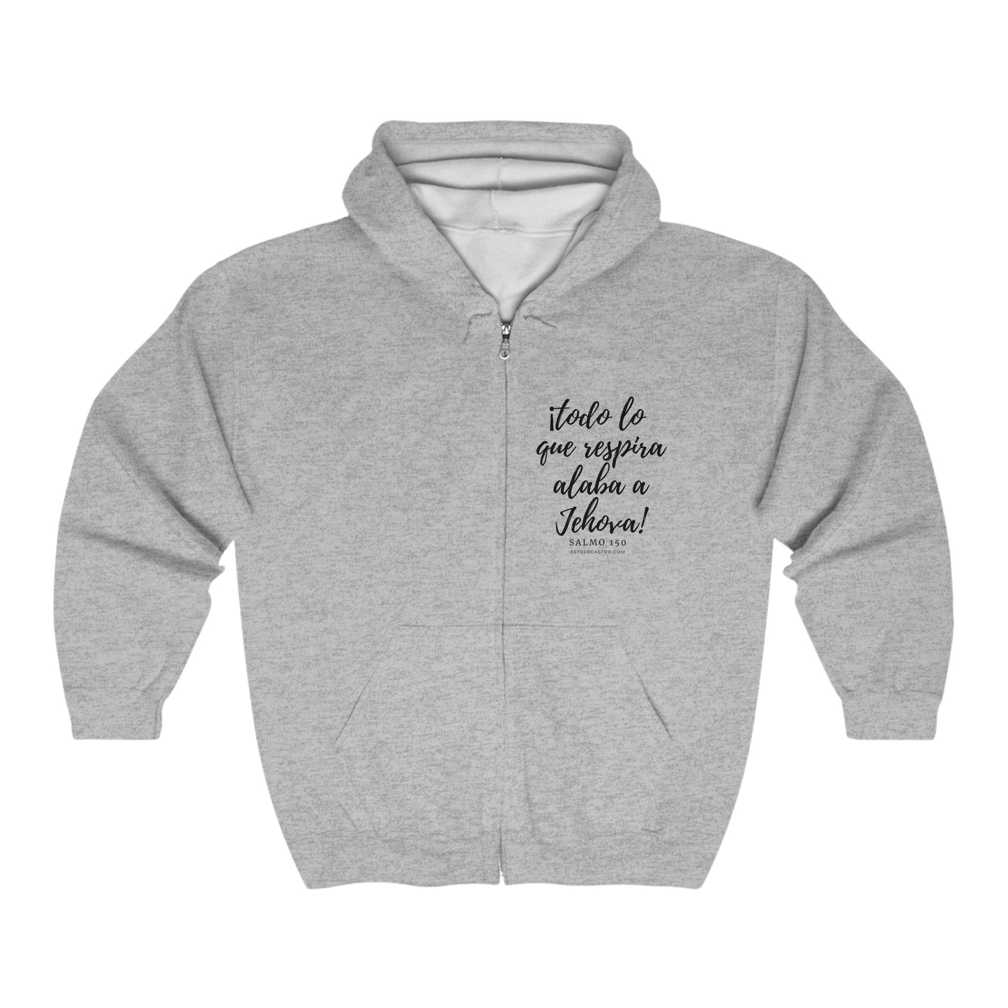 Salmo 150 Unisex Heavy Blend™ Full Zip Hooded Sweatshirt
