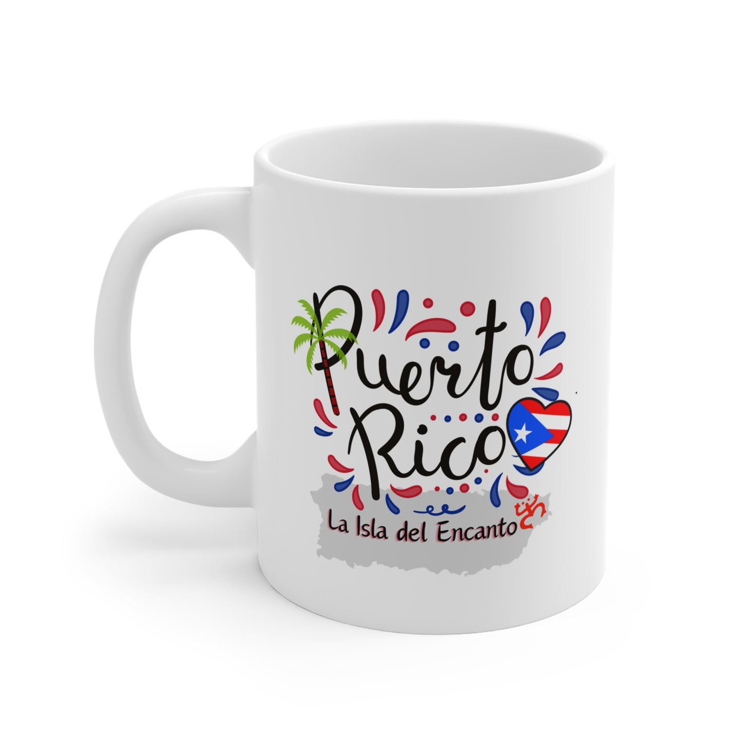 Puerto Rico, La Isla del Encanto Mug 11oz.
