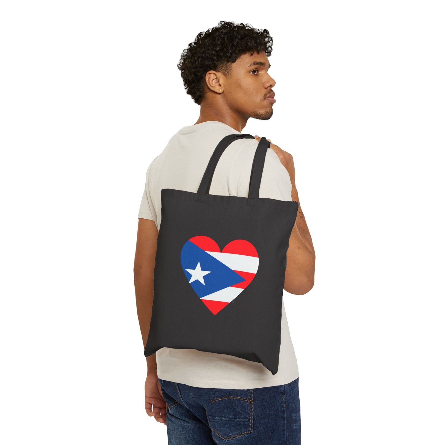 Puerto Rico La Isla del encanto Cotton Canvas Tote Bag