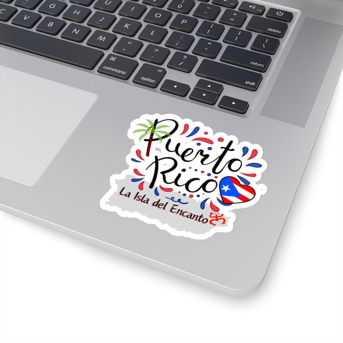 Puerto Rico Kiss-Cut Stickers