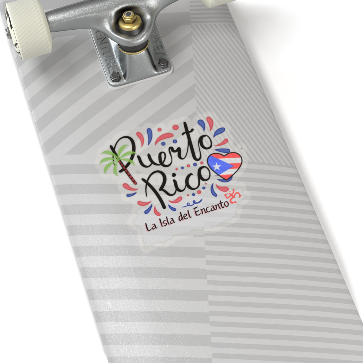 Puerto Rico Kiss-Cut Stickers