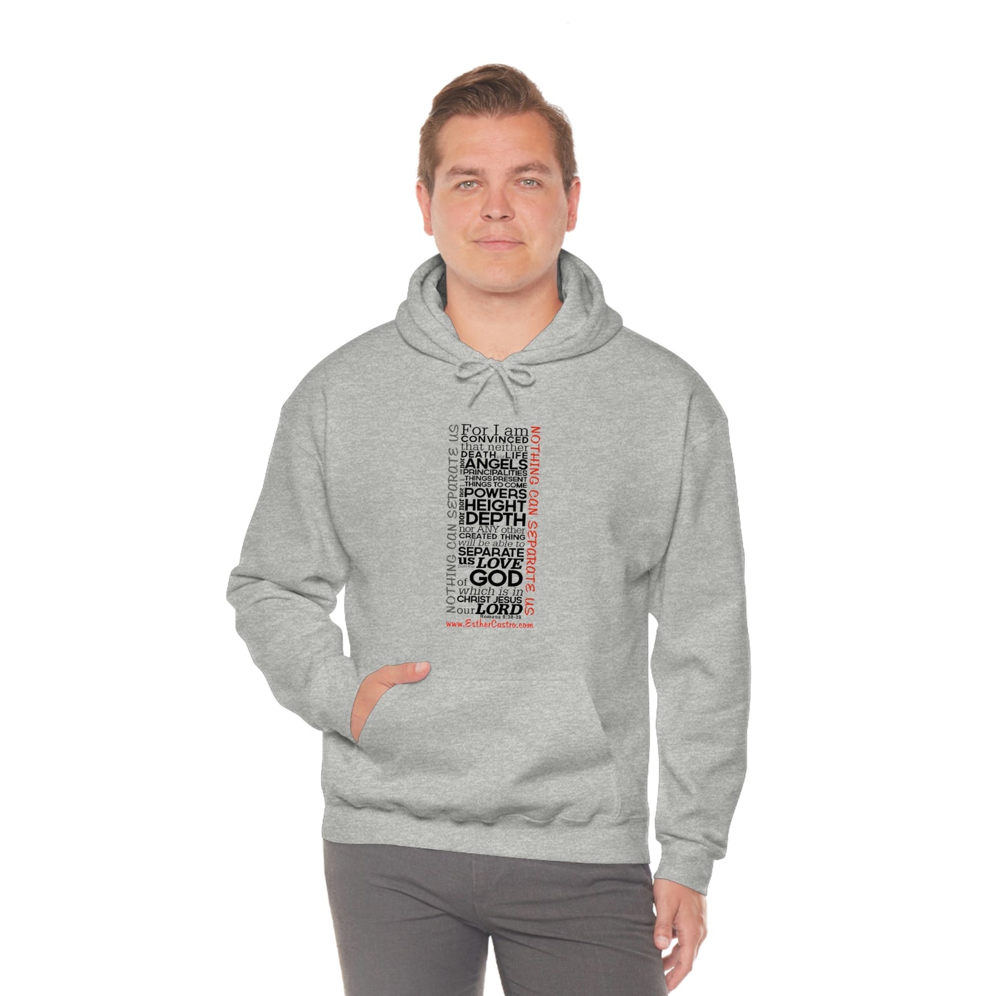 Unisex Heavy Blend™ Hooded Sweatshirt "Nothing Can Separate Us"