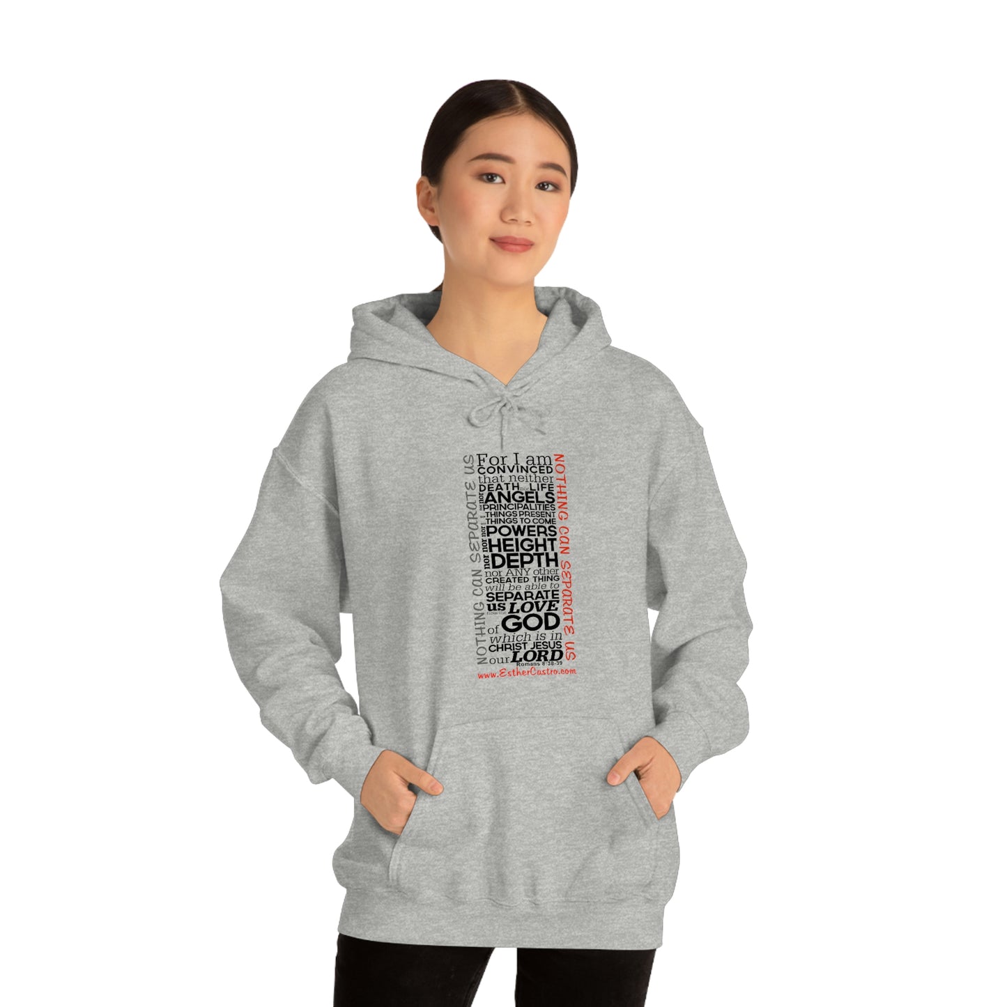 Unisex Heavy Blend™ Hooded Sweatshirt "Nothing Can Separate Us"