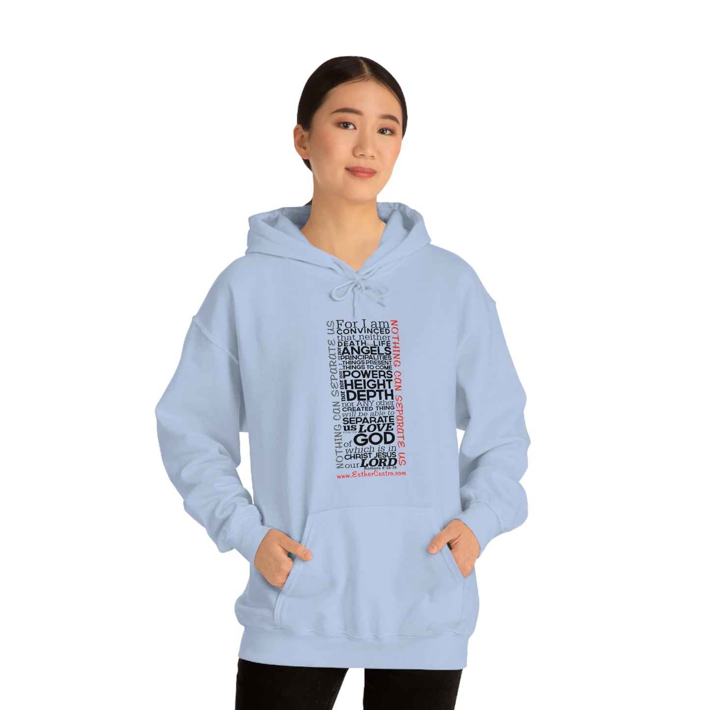 Unisex Heavy Blend™ Hooded Sweatshirt "Nothing Can Separate Us"