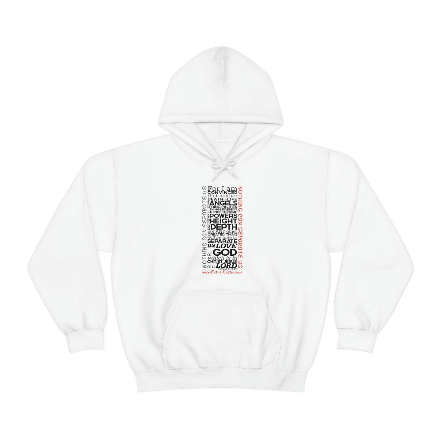 Unisex Heavy Blend™ Hooded Sweatshirt "Nothing Can Separate Us"