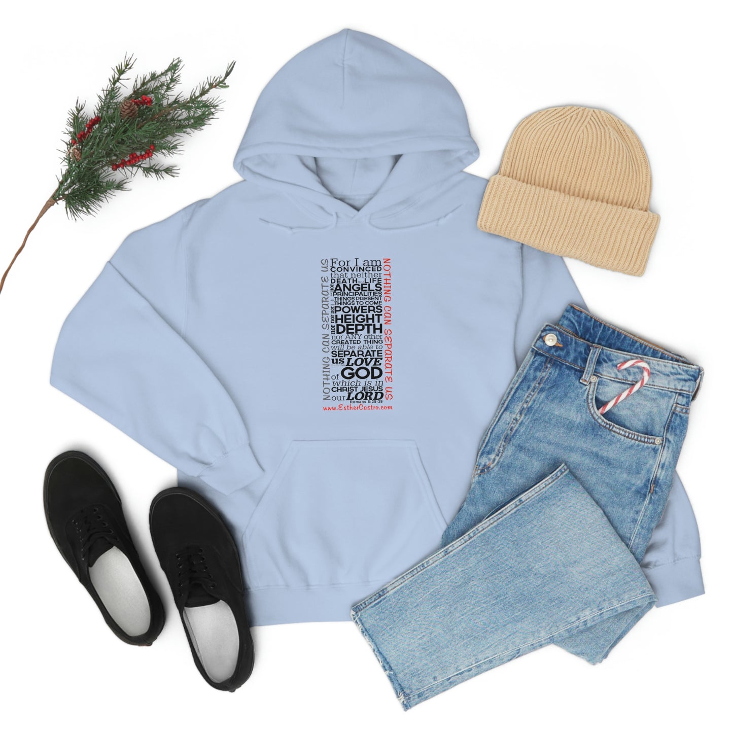 Unisex Heavy Blend™ Hooded Sweatshirt "Nothing Can Separate Us"