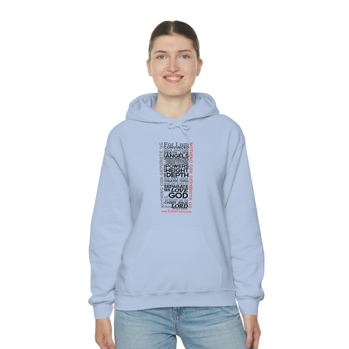 Unisex Heavy Blend™ Hooded Sweatshirt "Nothing Can Separate Us"