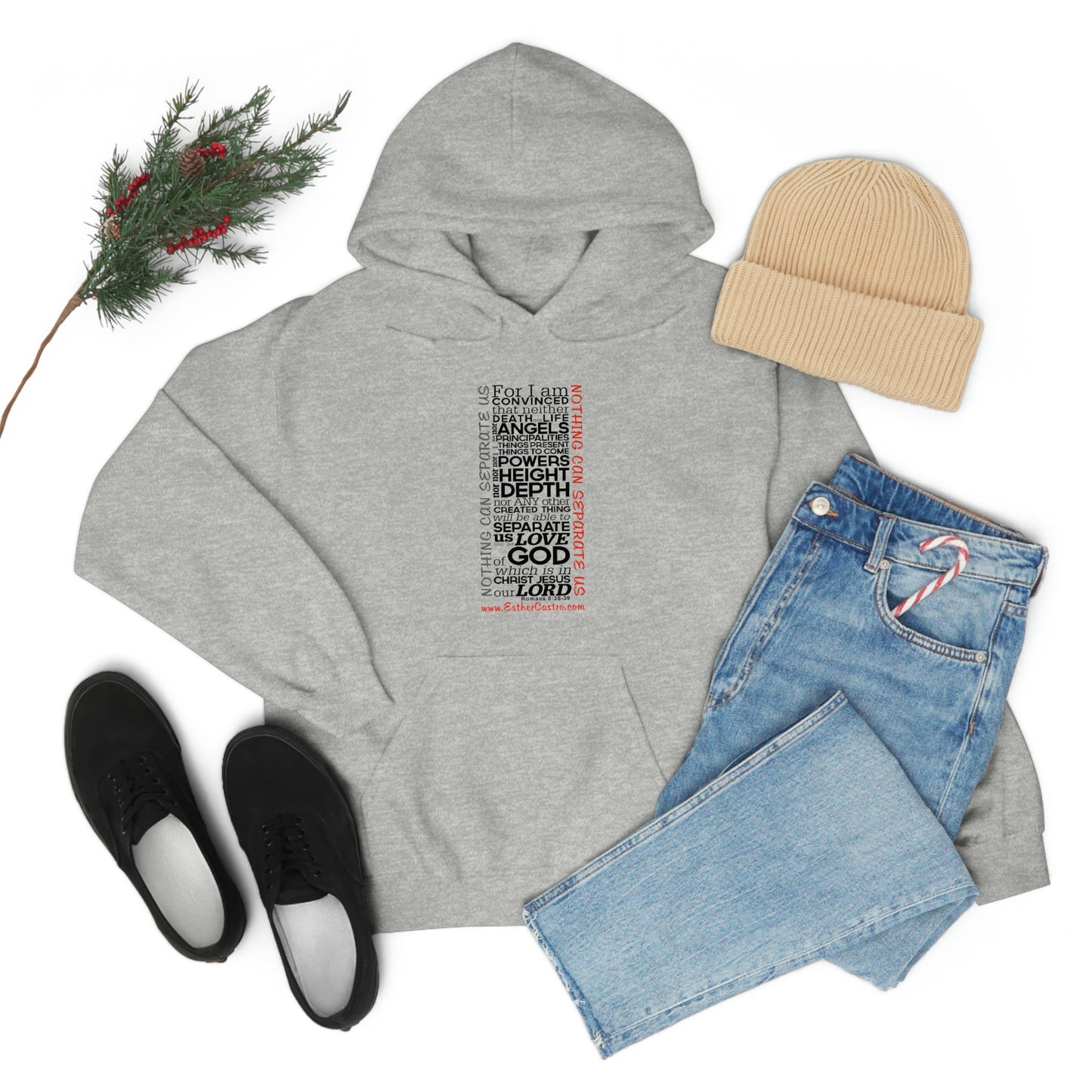 Unisex Heavy Blend™ Hooded Sweatshirt "Nothing Can Separate Us"