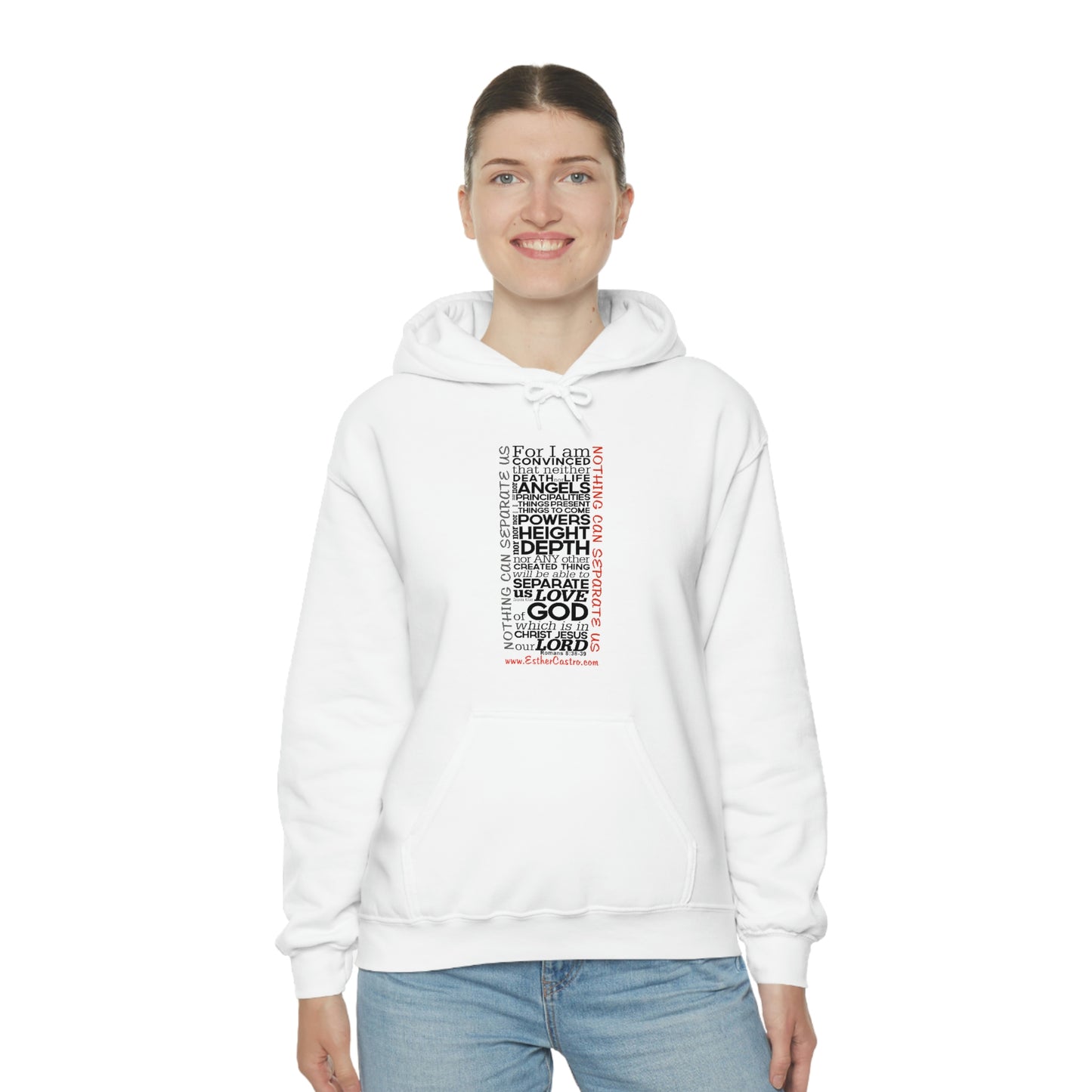Unisex Heavy Blend™ Hooded Sweatshirt "Nothing Can Separate Us"