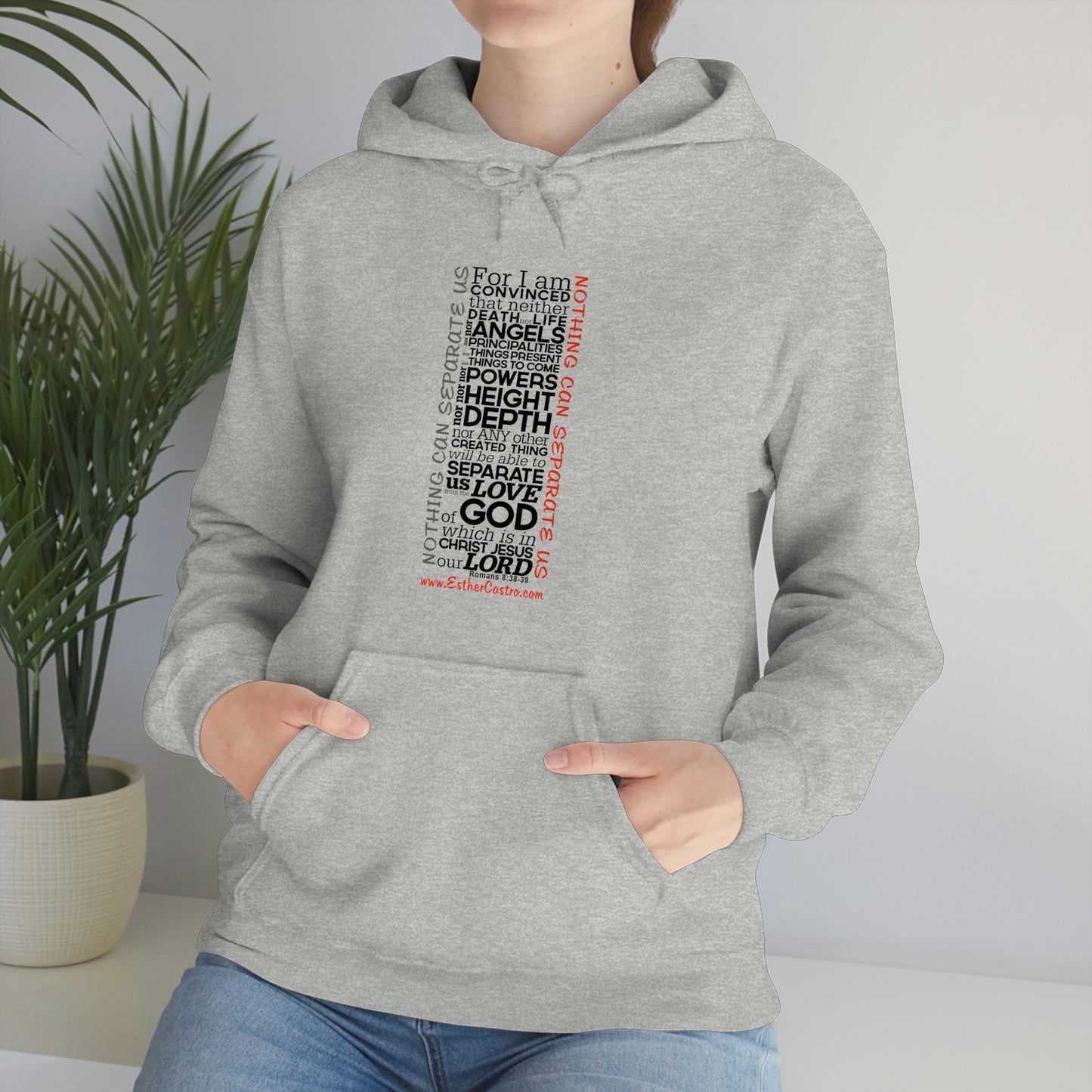 Unisex Heavy Blend™ Hooded Sweatshirt "Nothing Can Separate Us"