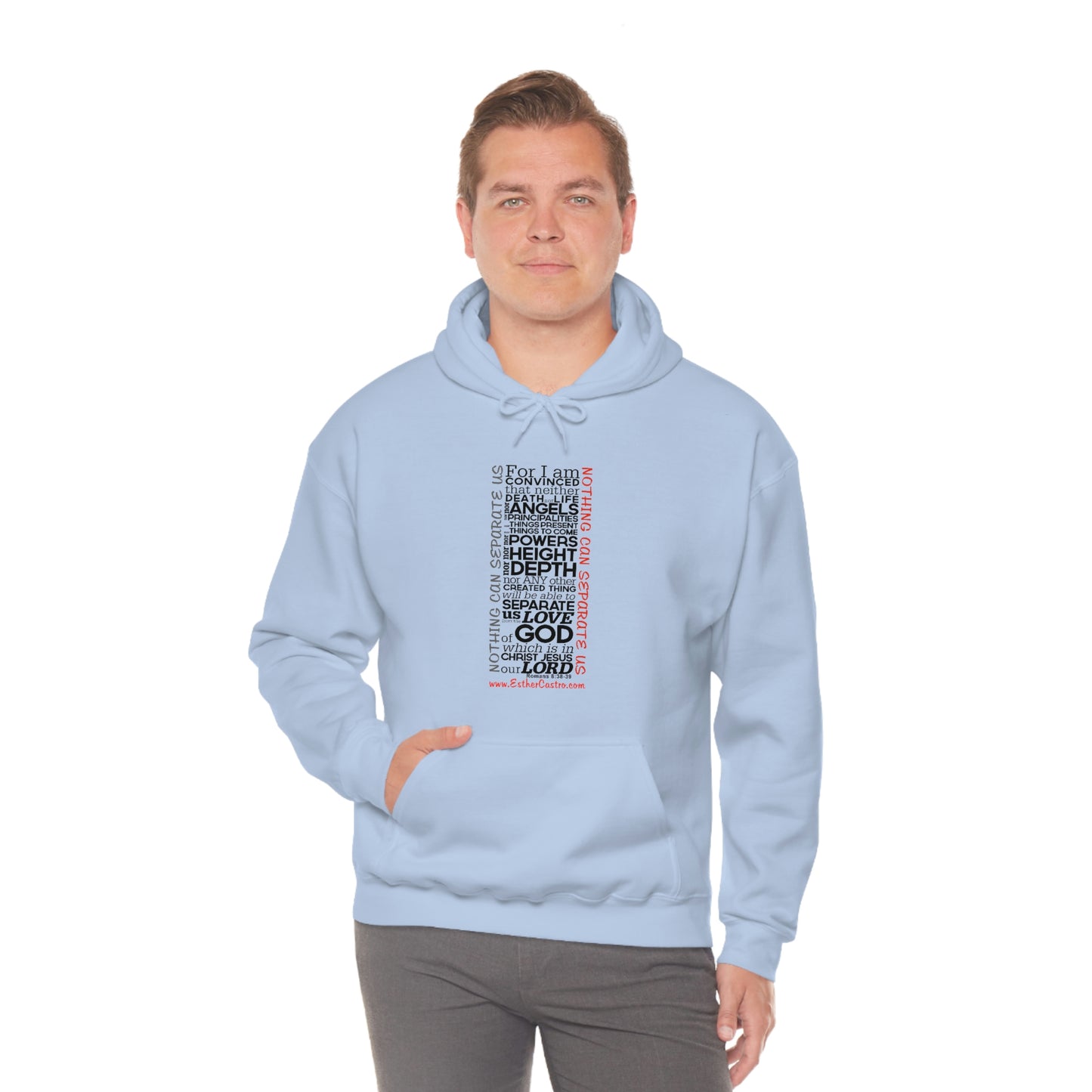 Unisex Heavy Blend™ Hooded Sweatshirt "Nothing Can Separate Us"