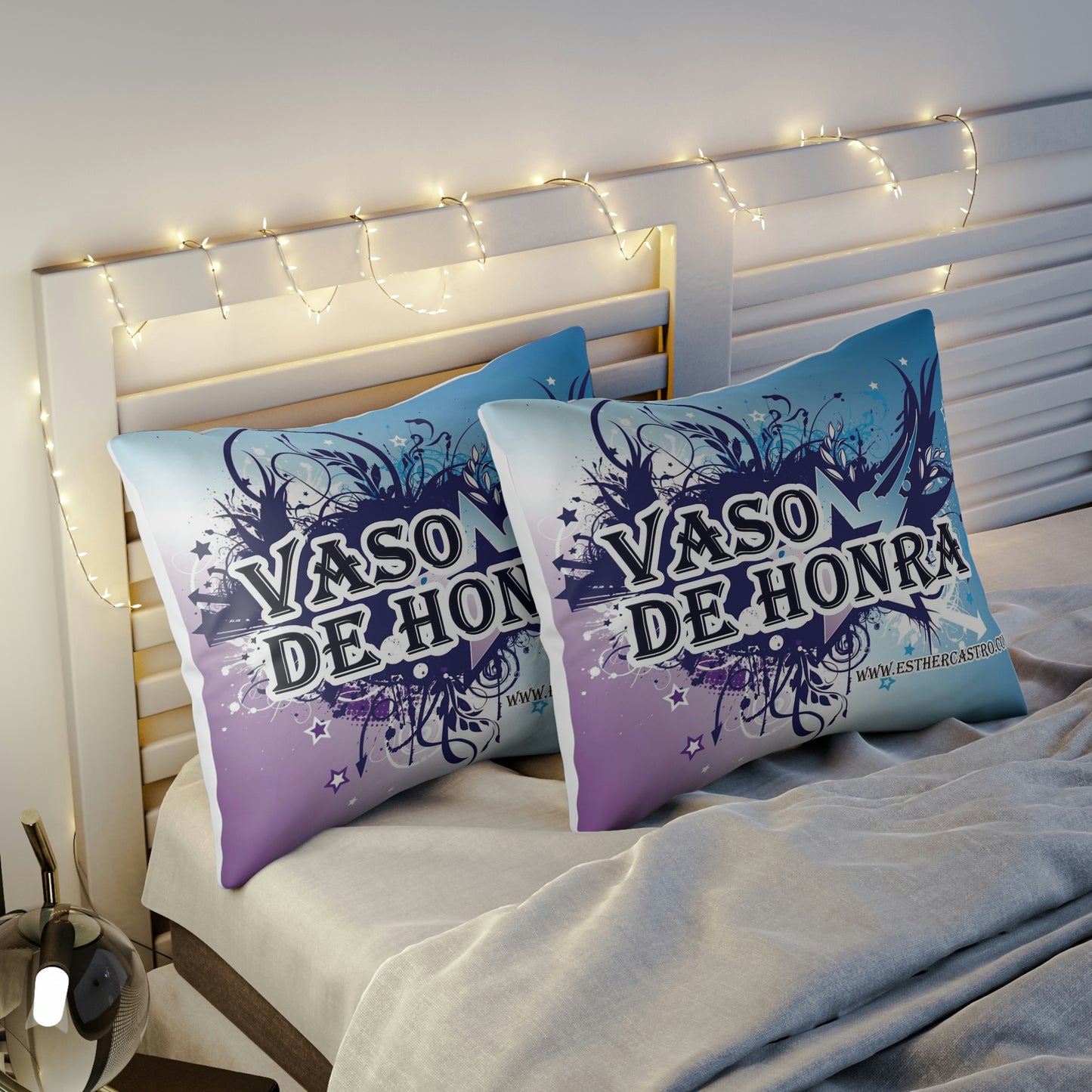 Vaso de Honra Pillow Sham- Christian Pillow, Scriptures Pillow Sham, Christian Home Decor | Vessel of Honor