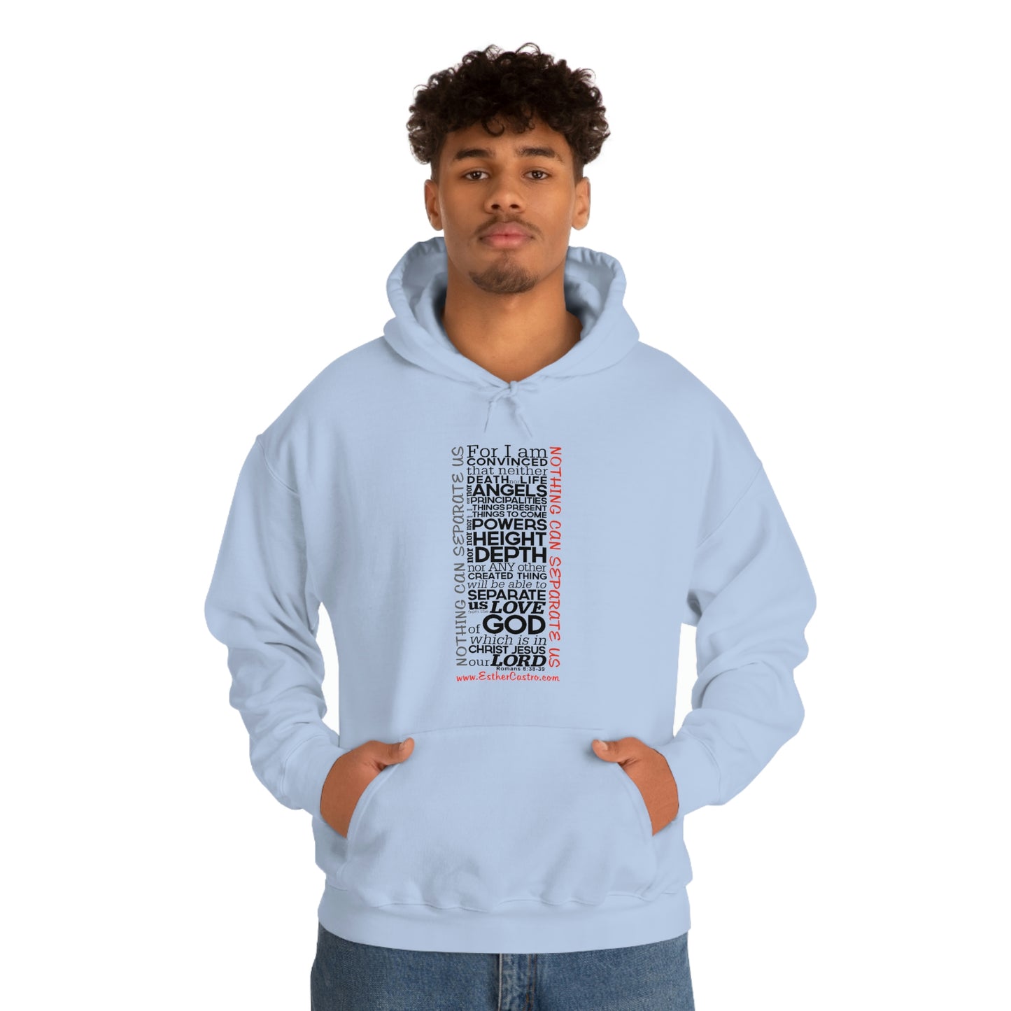 Unisex Heavy Blend™ Hooded Sweatshirt "Nothing Can Separate Us"