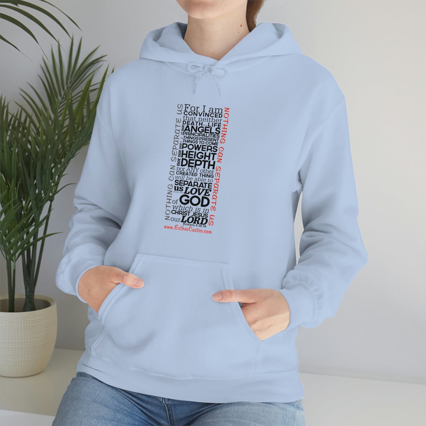Unisex Heavy Blend™ Hooded Sweatshirt "Nothing Can Separate Us"