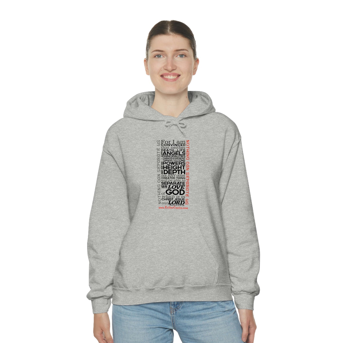 Unisex Heavy Blend™ Hooded Sweatshirt "Nothing Can Separate Us"