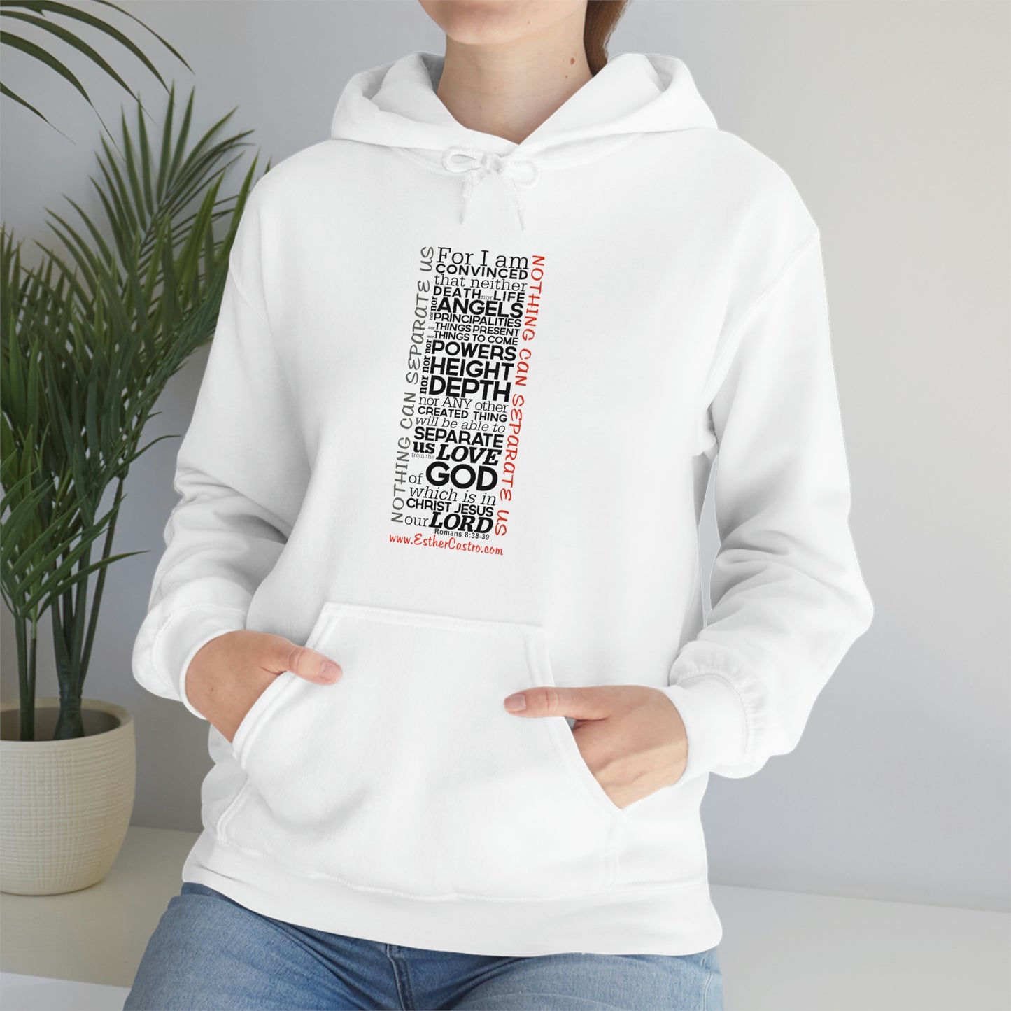 Unisex Heavy Blend™ Hooded Sweatshirt "Nothing Can Separate Us"