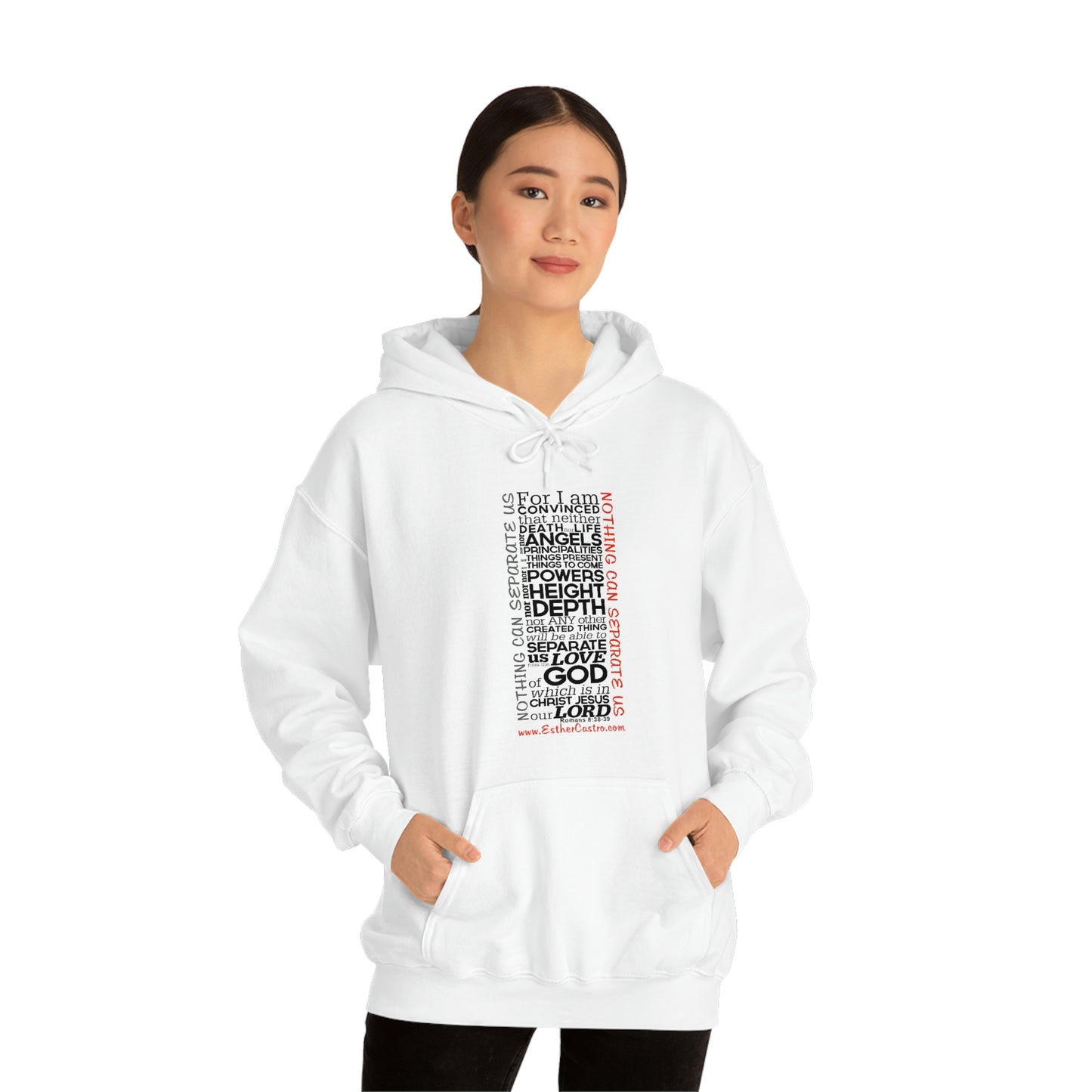Unisex Heavy Blend™ Hooded Sweatshirt "Nothing Can Separate Us"