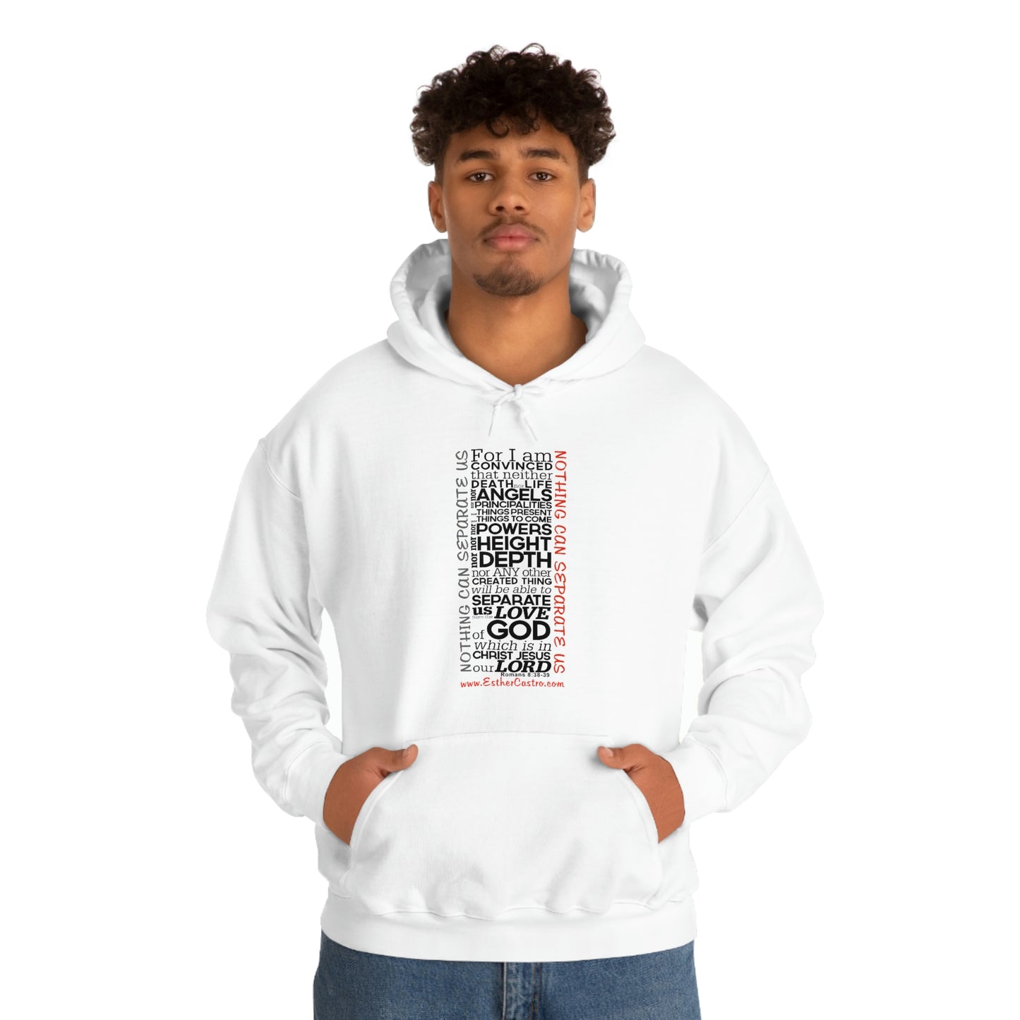 Unisex Heavy Blend™ Hooded Sweatshirt "Nothing Can Separate Us"