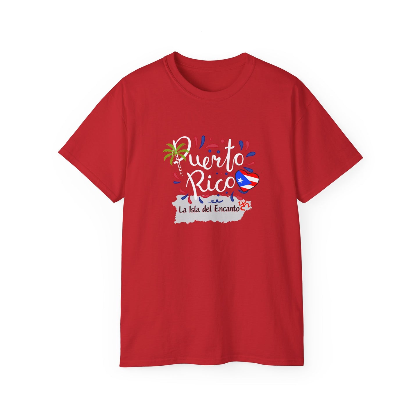 Puerto Rico La Isla del Encanto Unisex Ultra Cotton Tee