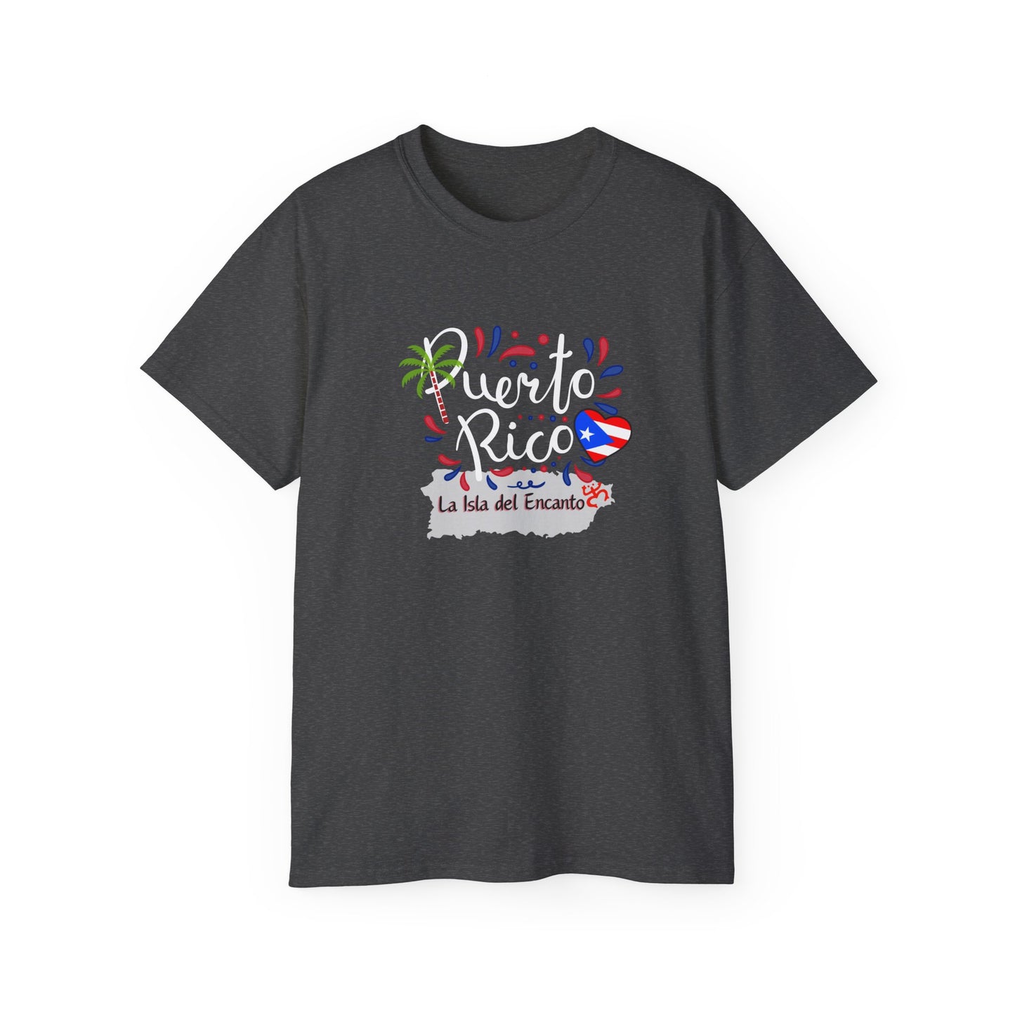 Puerto Rico La Isla del Encanto Unisex Ultra Cotton Tee