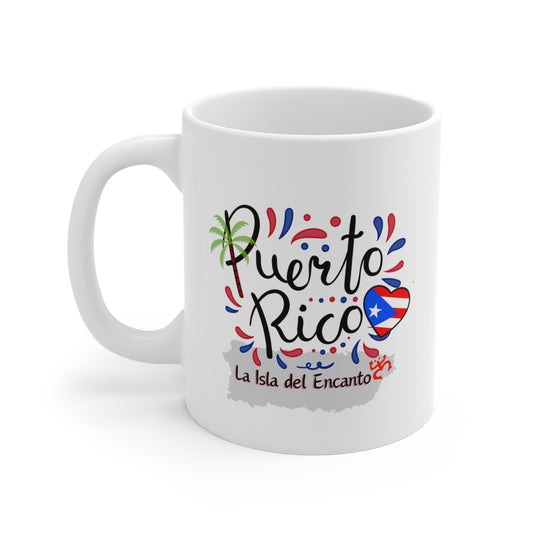 Puerto Rico La Isla del Encanto Mug 11oz