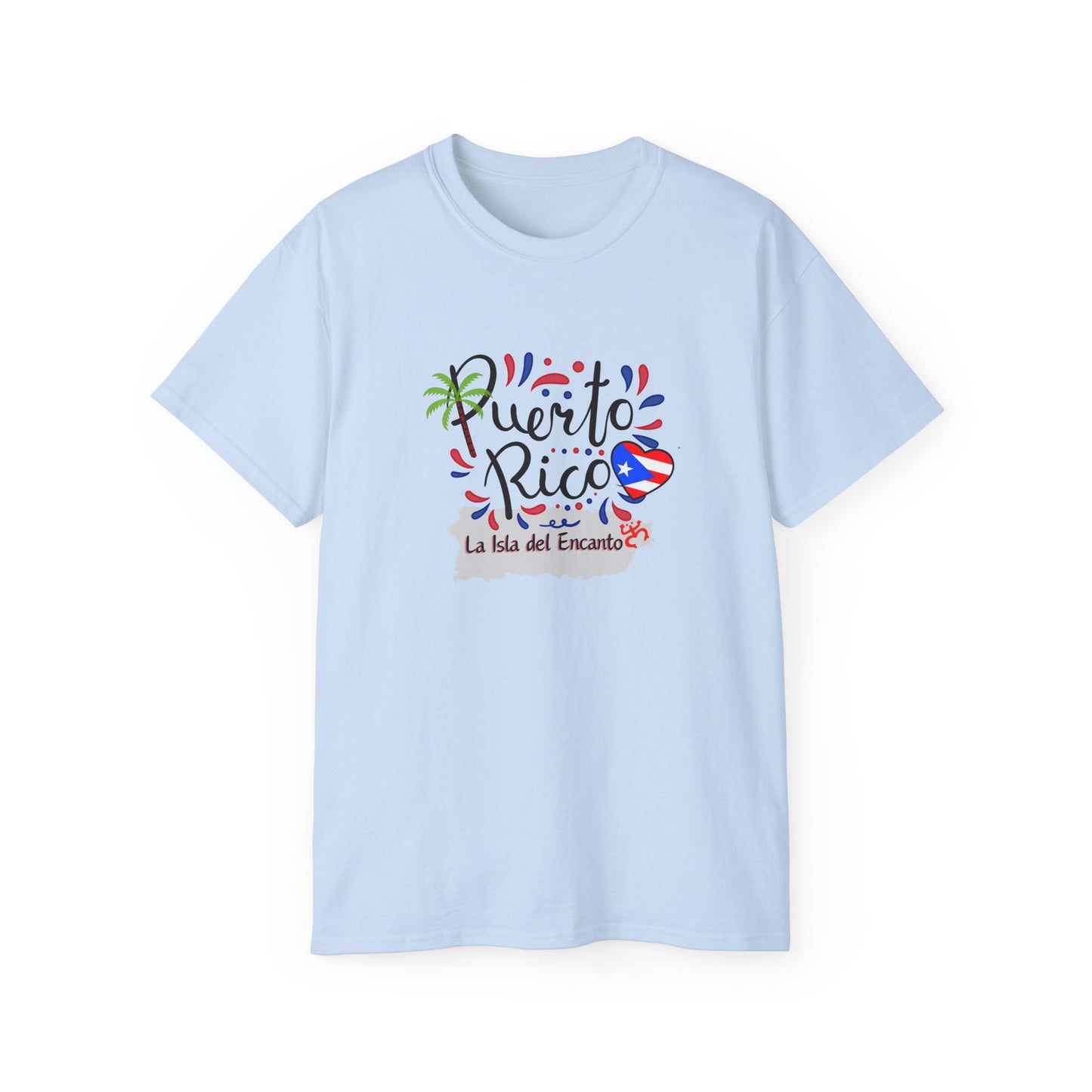 Puerto Rico La Isla del Encanto Unisex Ultra Cotton Tee