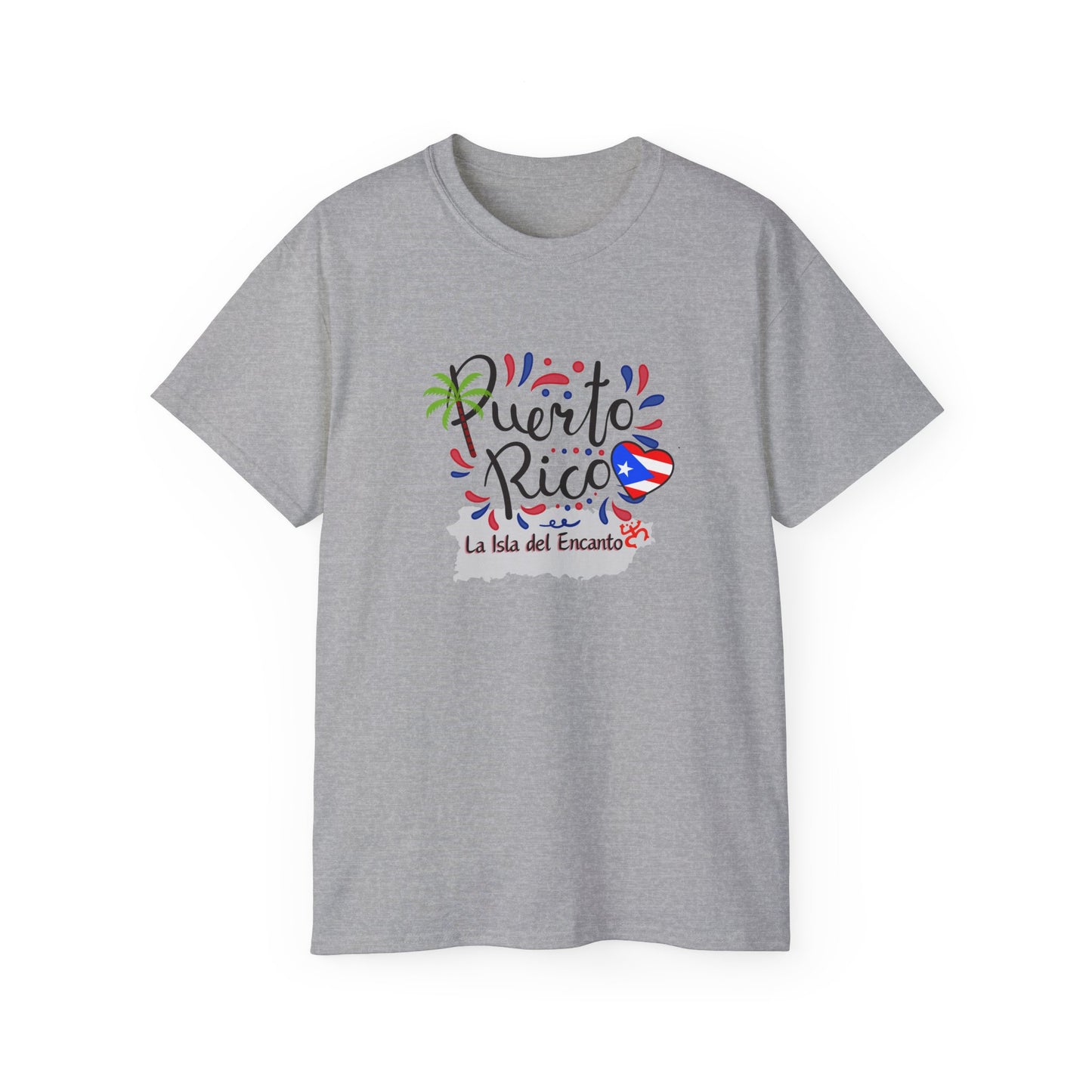 Puerto Rico La Isla del Encanto Unisex Ultra Cotton Tee
