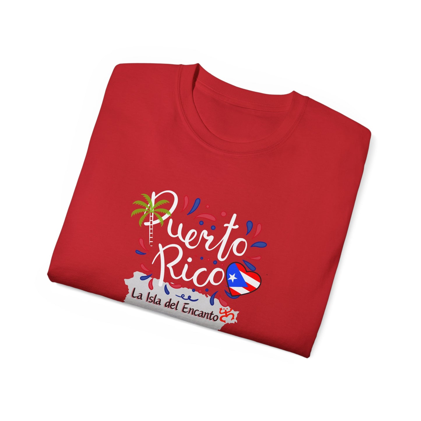 Puerto Rico La Isla del Encanto Unisex Ultra Cotton Tee