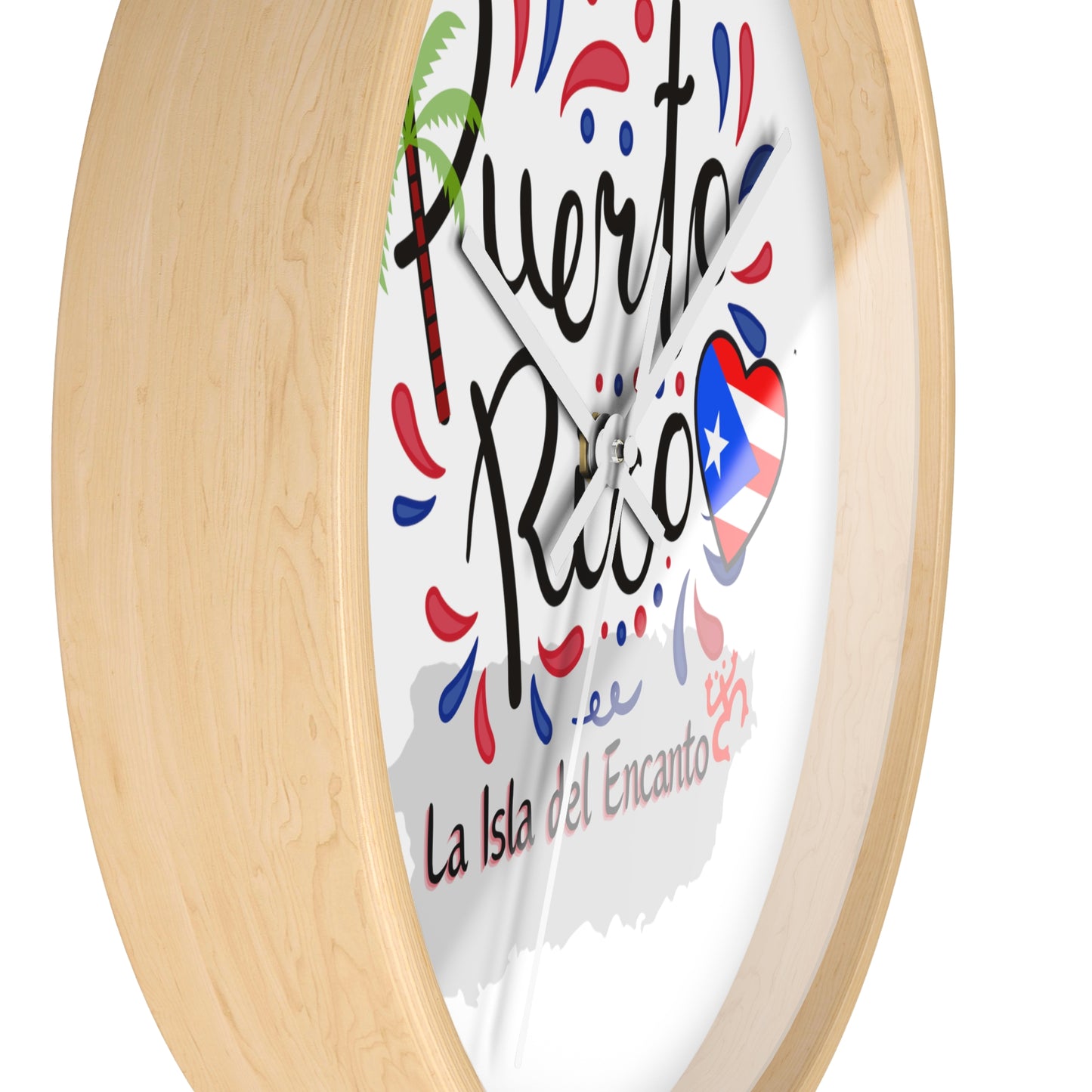 Puerto Rico Wall Clock