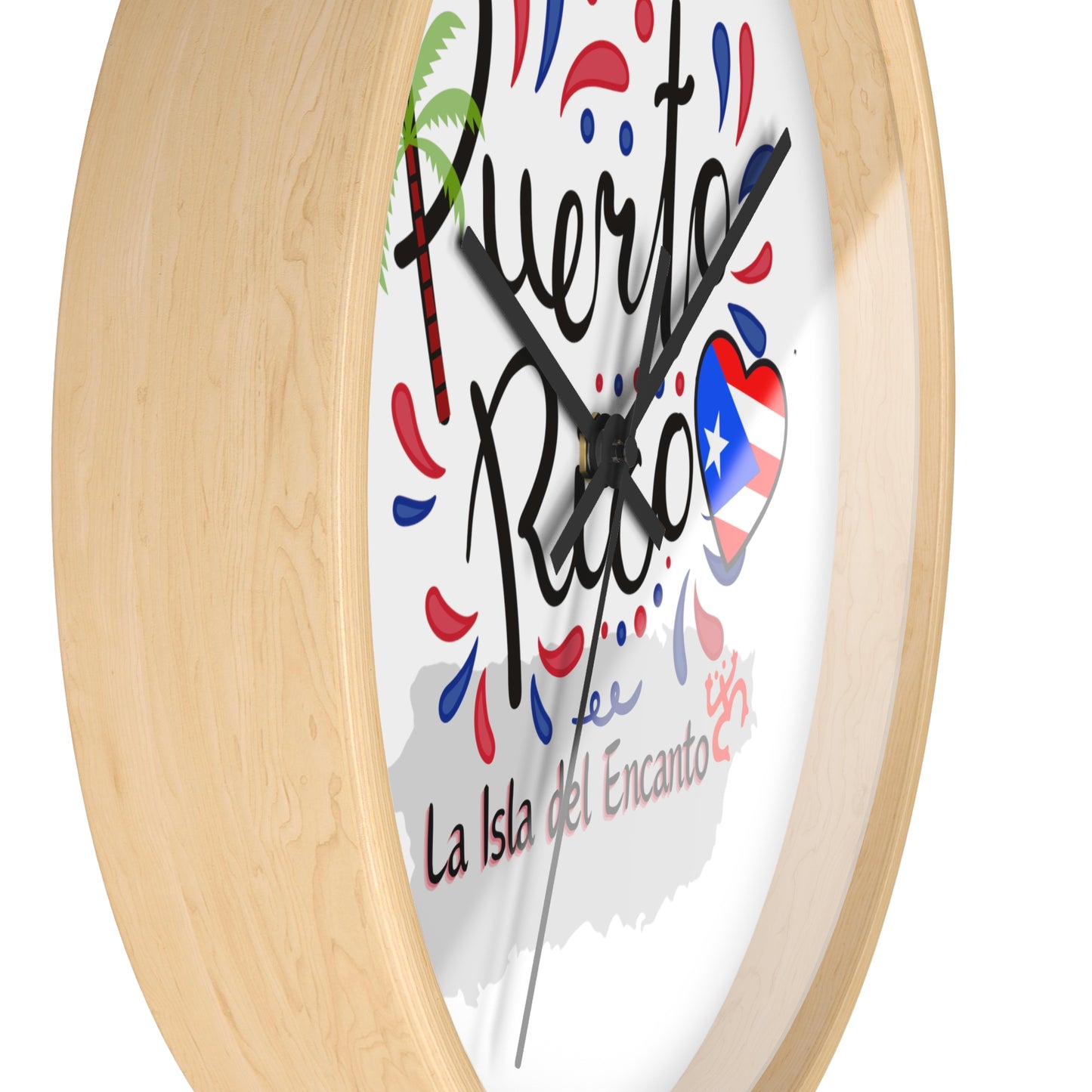 Puerto Rico Wall Clock