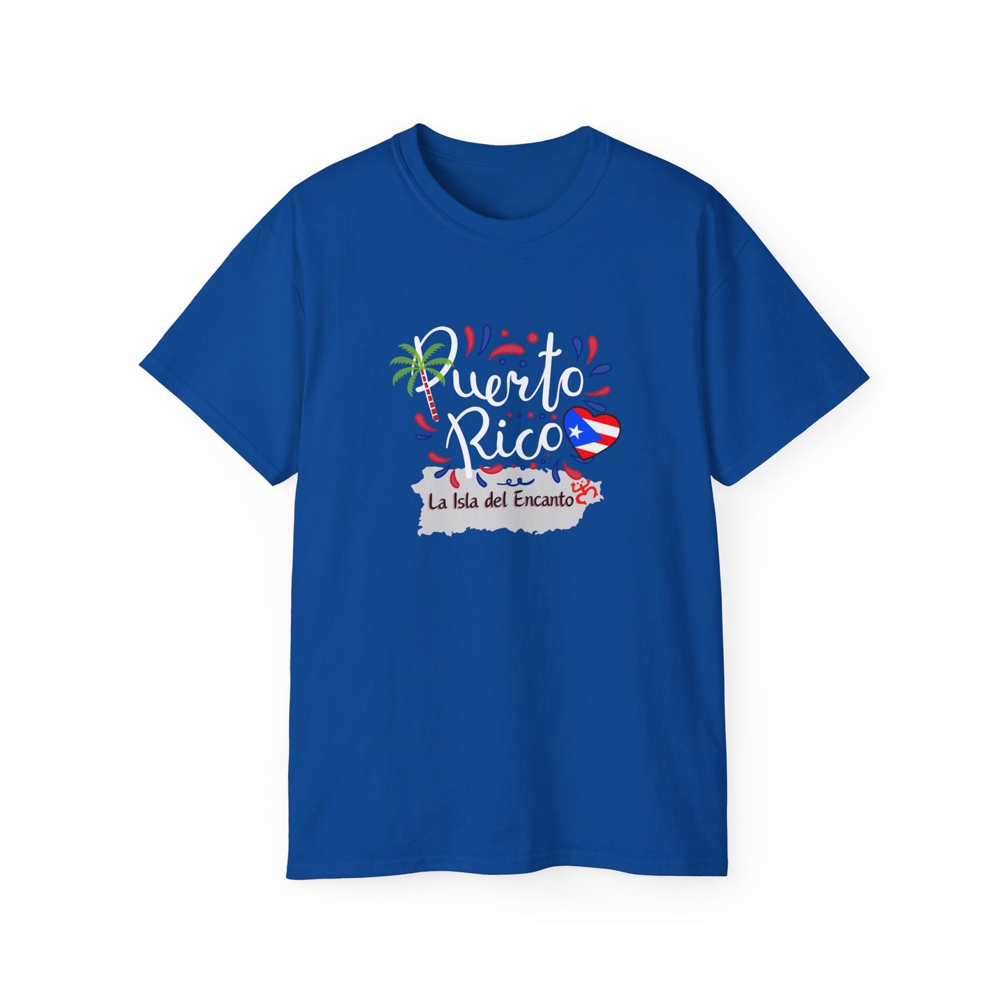 Puerto Rico La Isla del Encanto Unisex Ultra Cotton Tee