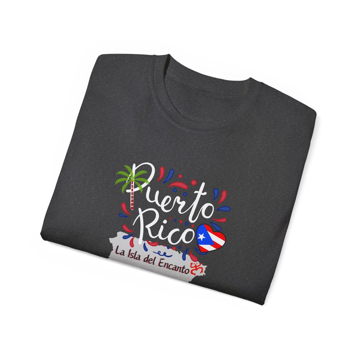 Puerto Rico La Isla del Encanto Unisex Ultra Cotton Tee