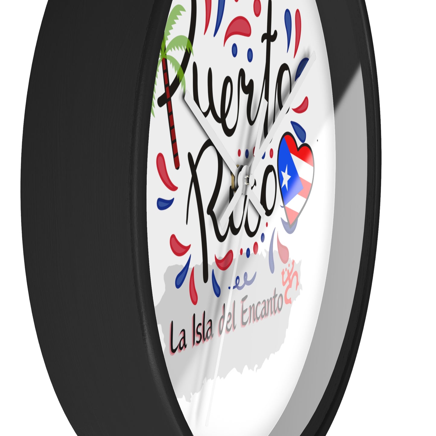 Puerto Rico Wall Clock