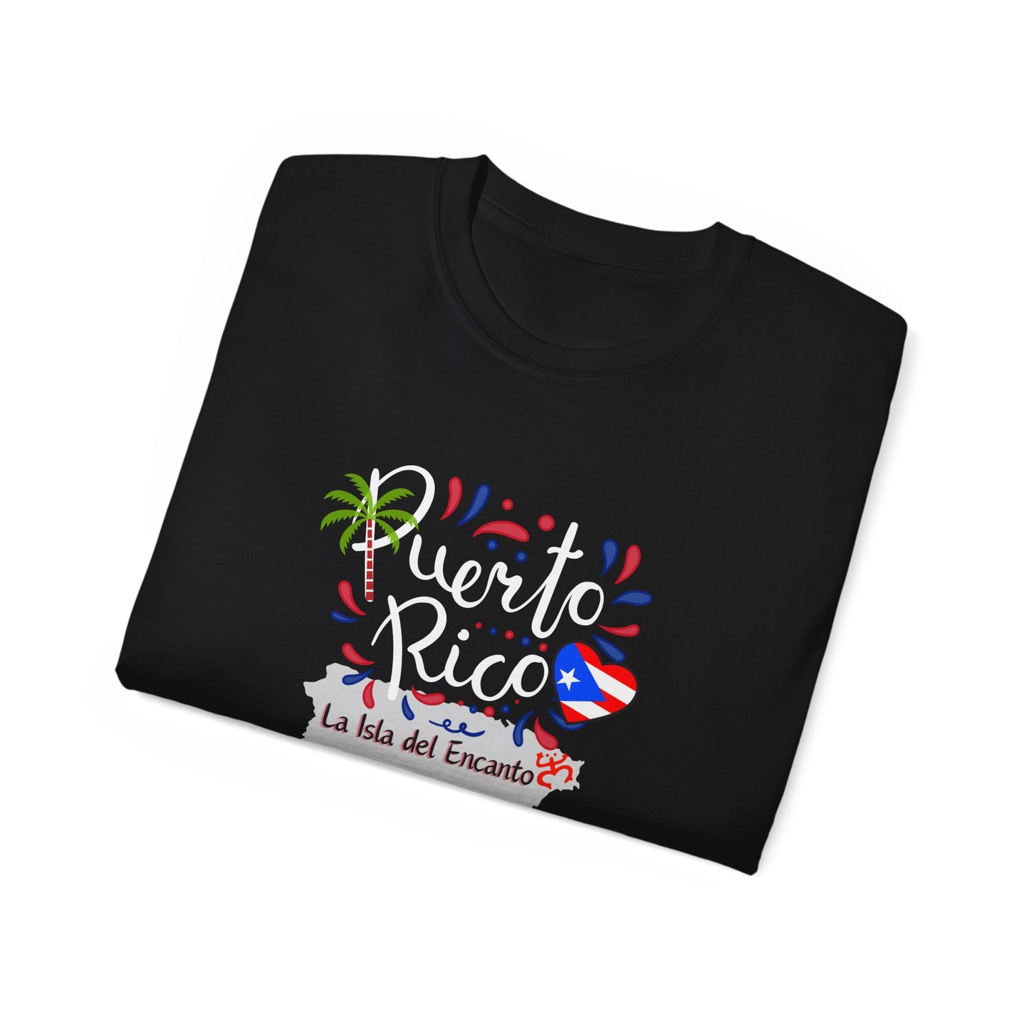 Puerto Rico La Isla del Encanto Unisex Ultra Cotton Tee