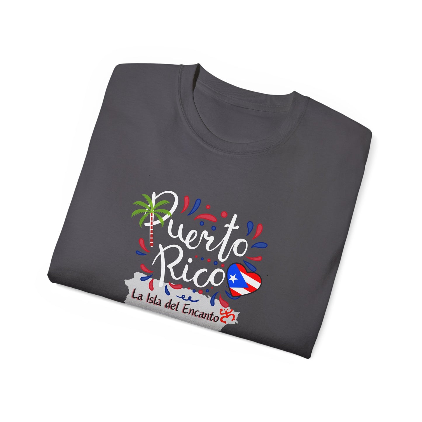 Puerto Rico La Isla del Encanto Unisex Ultra Cotton Tee