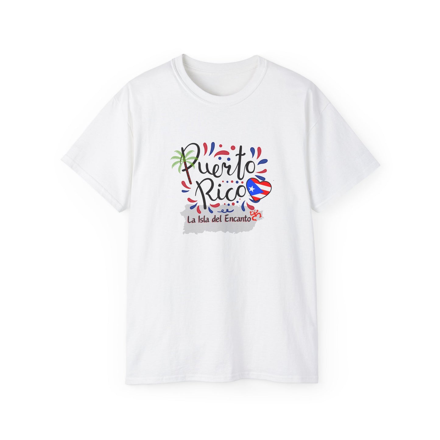 Puerto Rico La Isla del Encanto Unisex Ultra Cotton Tee