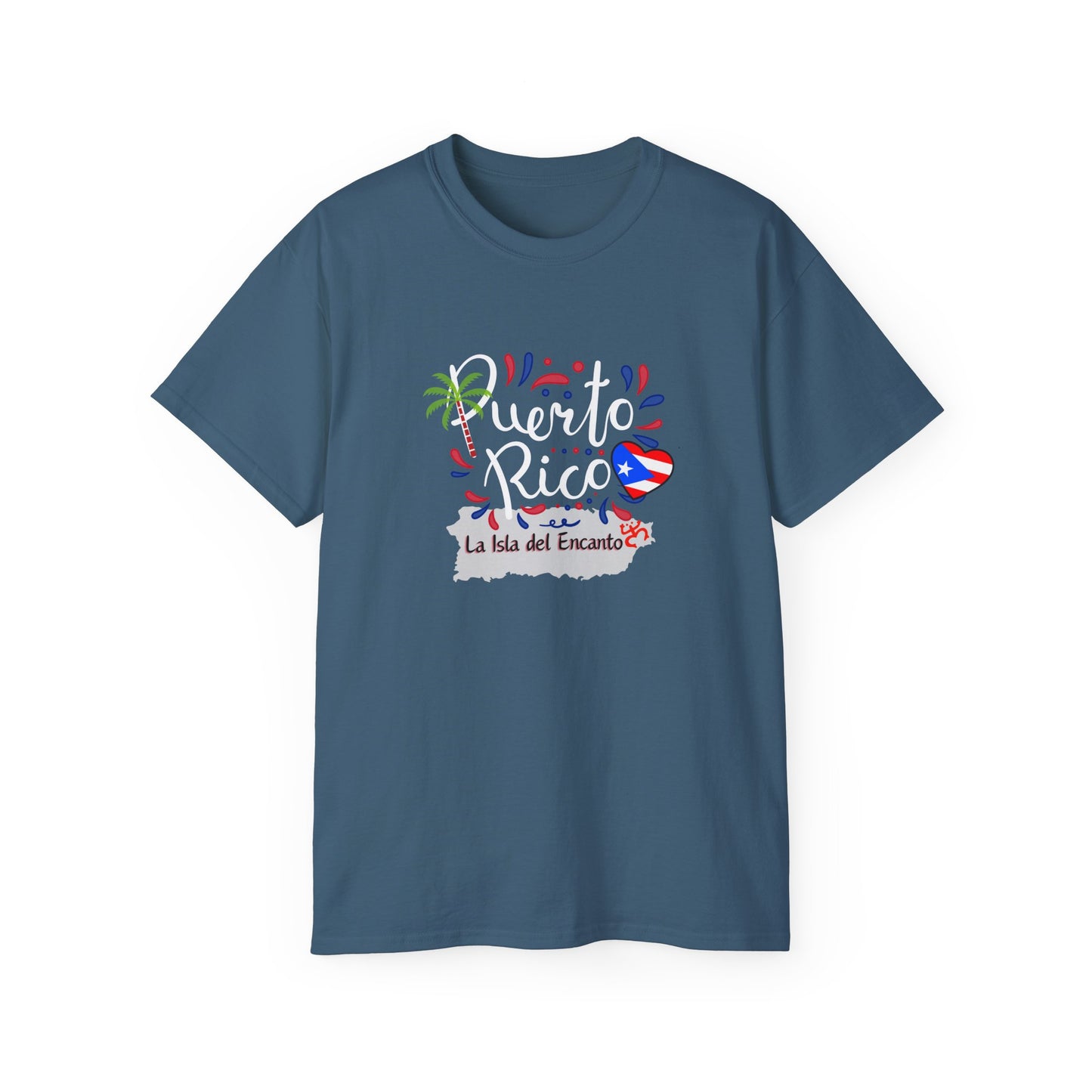 Puerto Rico La Isla del Encanto Unisex Ultra Cotton Tee