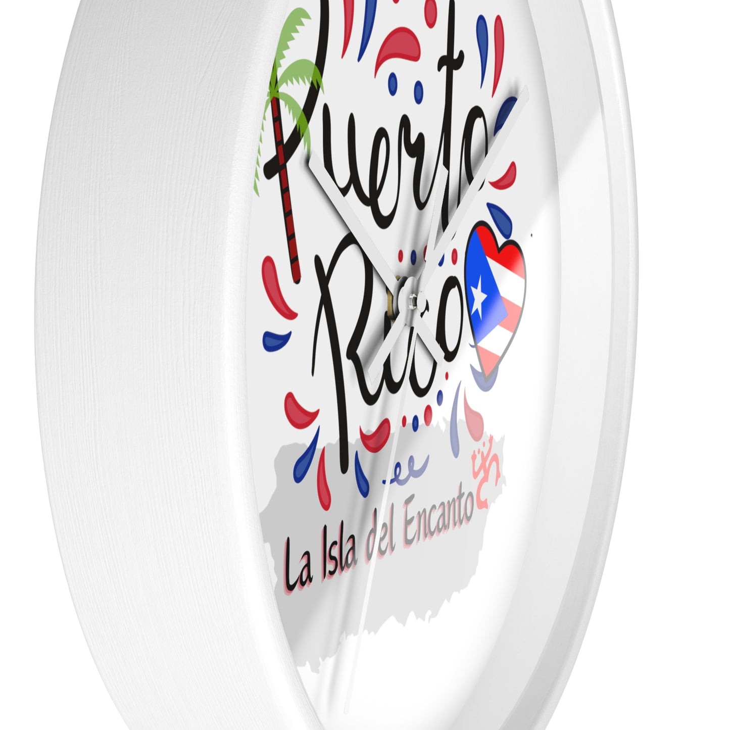 Puerto Rico Wall Clock