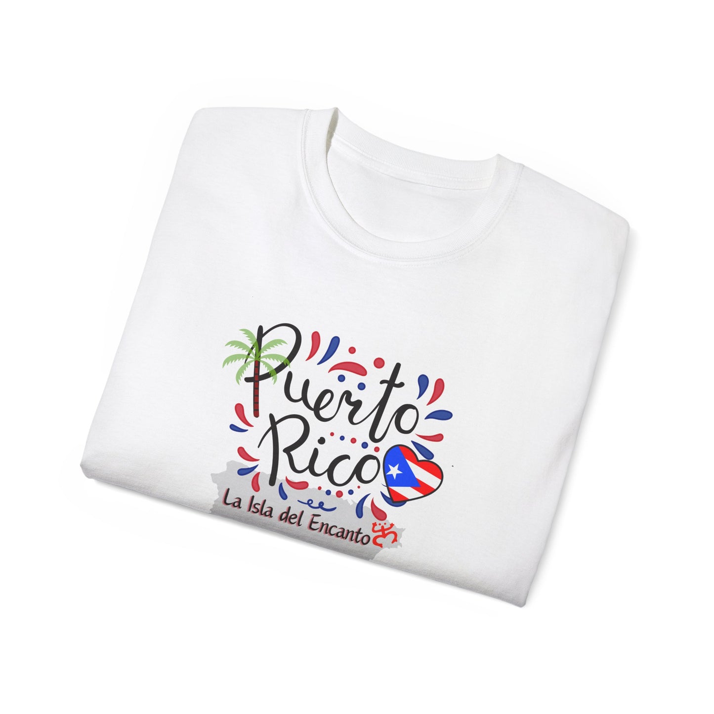 Puerto Rico La Isla del Encanto Unisex Ultra Cotton Tee