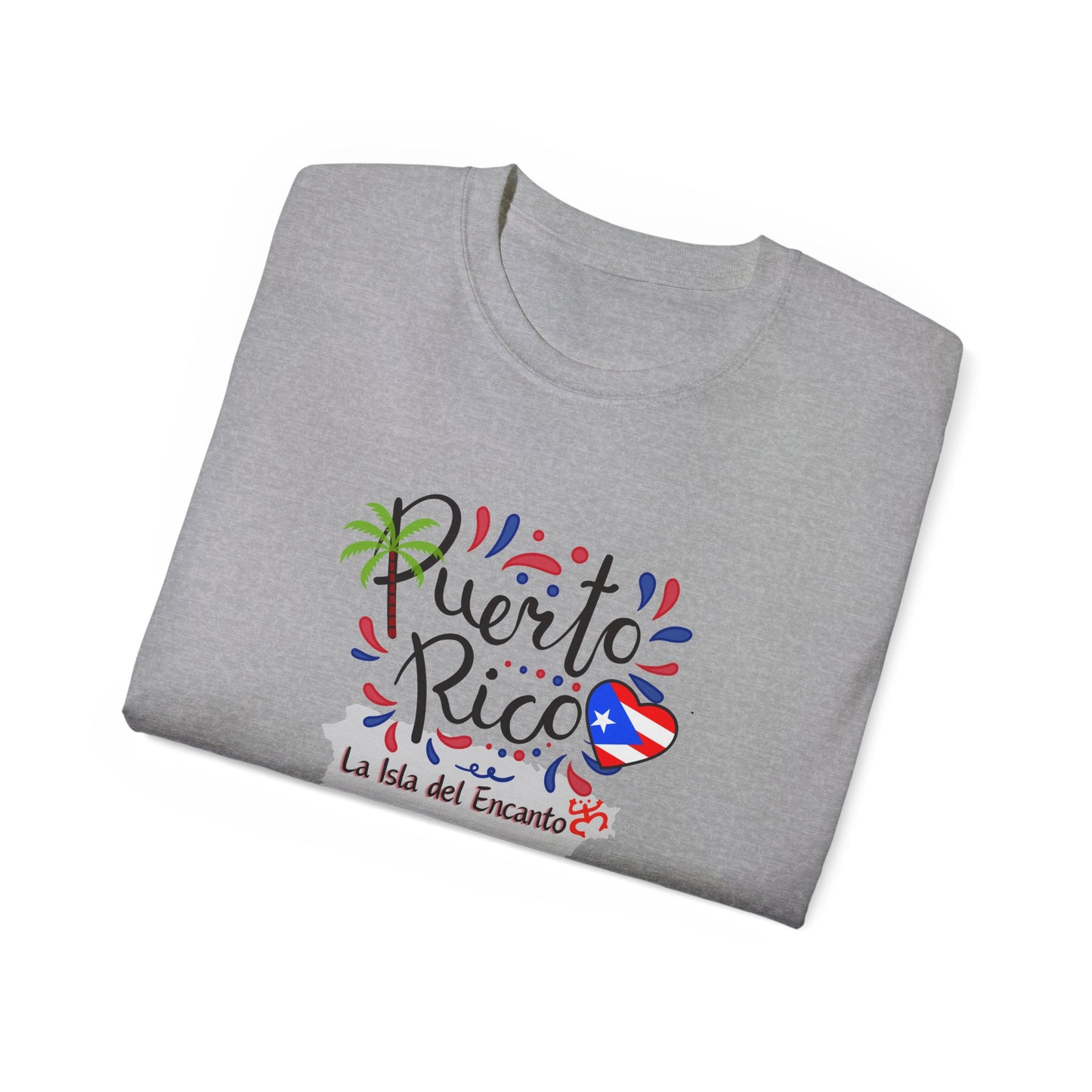 Puerto Rico La Isla del Encanto Unisex Ultra Cotton Tee